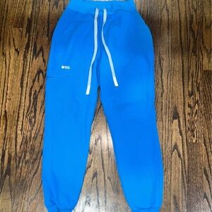 Figs Vibrant Blue Joggers